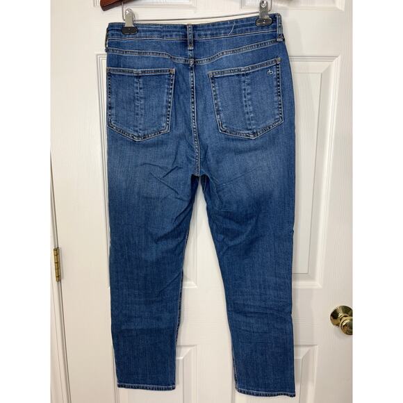 rag & bone Denim Jean Nina High Rise Ankle Cigarette Jasper - Picture 6 of 13